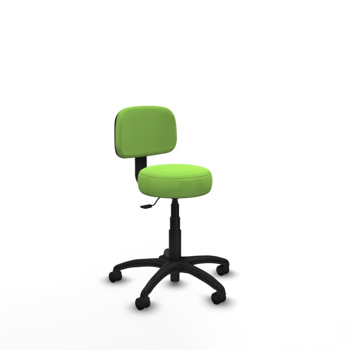 Piqueras y Crespo Silla Llanos giratorio bali pistacho base poliamida 600 ruedas nailon 50