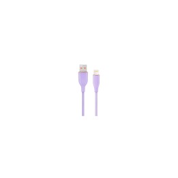 Gembird CC-USB2S-AM8PM-1.5M-P cable de conector Lightning 1,5 m Violeta