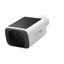 Eufy Security SoloCam S220, Camara vigilancia WiFi Exterior, Camara vigilancia WiFi Exterior Solar,2K resolución, IP67, nessun