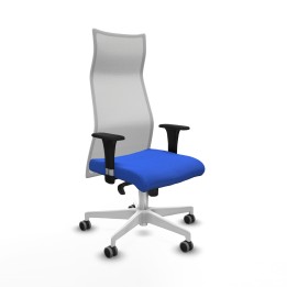 Piqueras y Crespo Albacete malla sincro malla blanca bali azul brazos 1D base blanca ruedas 65mm engomadas