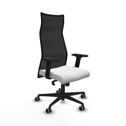 Piqueras y Crespo Albacete malla sincro malla negra bali blanco brazos 2D base nailon ruedas 65mm engomadas
