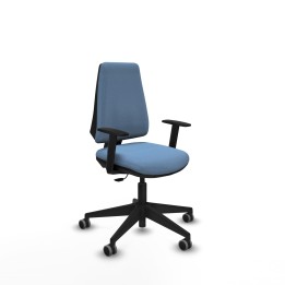 Piqueras y Crespo Elche CP bali azul cielo brazos 1D base piramidal ruedas engomadas 65mm