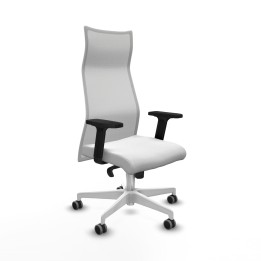 Piqueras y Crespo Albacete malla sincro malla blanca bali blanco brazos 2D base blanca ruedas 65mm engomadas