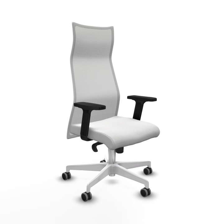 Piqueras y Crespo Albacete malla sincro malla blanca bali blanco brazos 2D base blanca ruedas 65mm engomadas