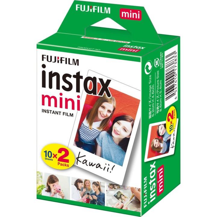 Fujifilm 16567828 pelÍ­cula instantáneas 20 pieza(s) 86 x 54 mm