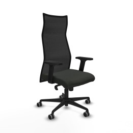 Piqueras y Crespo Albacete malla sincro malla negra bali negro brazos 2D base nailon ruedas 65mm engomadas