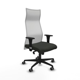 Piqueras y Crespo Albacete malla sincro malla blanca bali negro brazos 1D base nailon ruedas 65mm engomadas