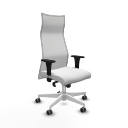 Piqueras y Crespo Albacete malla sincro malla blanca bali blanco brazos 1D base blanca ruedas 65mm engomadas
