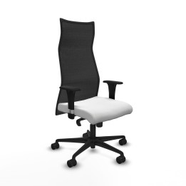 Piqueras y Crespo Albacete malla XL sincro malla negra bali blanco brazos 1D base nailon ruedas 65mm nailon