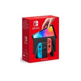 Consola Nintendo Switch OLED Edition - Azul Neon Rojo Neon