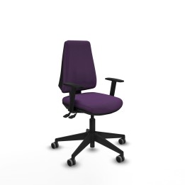 Piqueras y Crespo Elche AS bali morado brazos 1D base piramidal ruedas engomadas 65mm