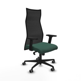 Piqueras y Crespo Albacete malla sincro malla negra bali verde botella brazos 2D base nailon ruedas 65mm engomadas