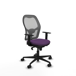 Piqueras y Crespo Jorquera sincro malla gris bali morado brazos 1D base nailon ruedas 65mm nailon
