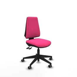 Piqueras y Crespo Elche AS similpiel rosa base piramidal ruedas engomadas 65mm