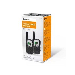 Walkie Talkie Denver WTA-449 Negro (Set de 2)