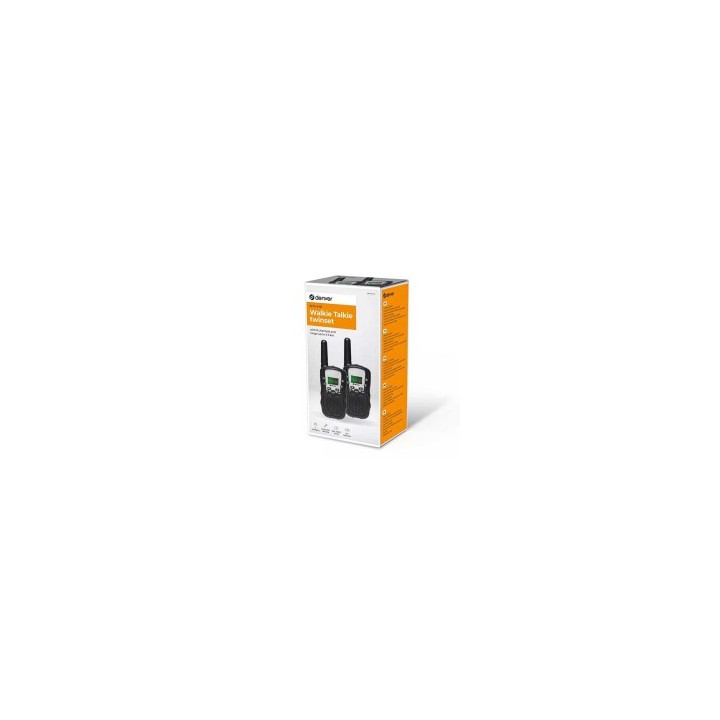 Walkie Talkie Denver WTA-449 Negro (Set de 2)