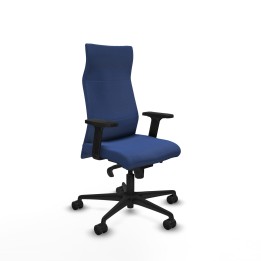 Piqueras y Crespo Albacete dirección sincro bali azul marino brazos 2D base nailon ruedas 65 nailon
