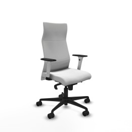 Piqueras y Crespo Albacete dirección sincro bali blanco brazos 1D blancos base nailon ruedas 65 nailon