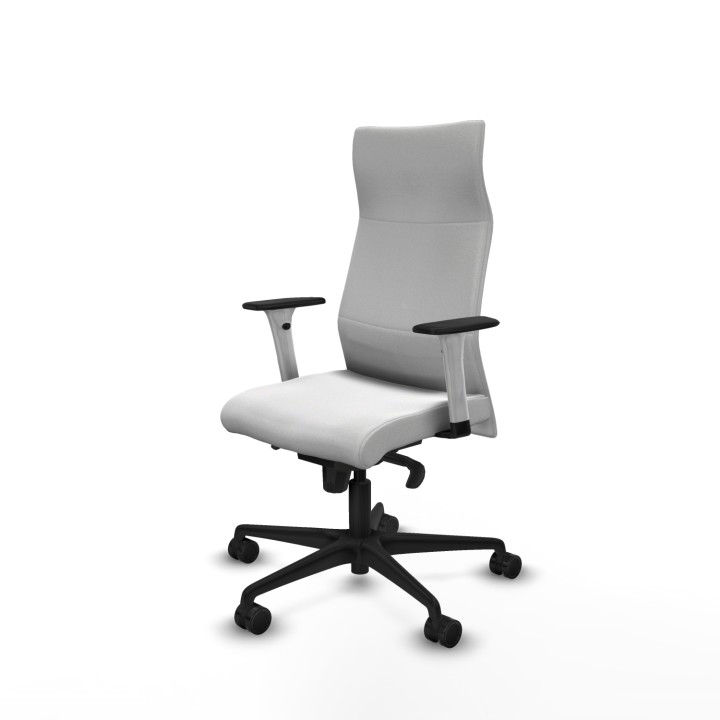 Piqueras y Crespo Albacete dirección sincro bali blanco brazos 1D blancos base nailon ruedas 65 nailon