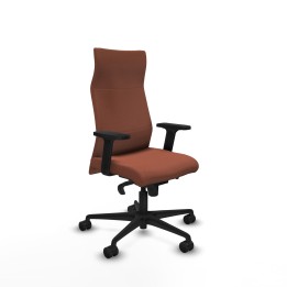 Piqueras y Crespo Albacete dirección sincro bali marrón brazos 2D base nailon ruedas 65 nailon