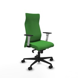 Piqueras y Crespo Albacete dirección sincro bali verde brazos 1D blancos base nailon ruedas 65 nailon
