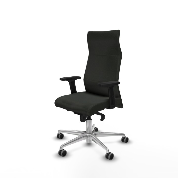 Piqueras y Crespo Albacete dirección sincro bali negro brazos 2D base aluminio ruedas 65 engomadas