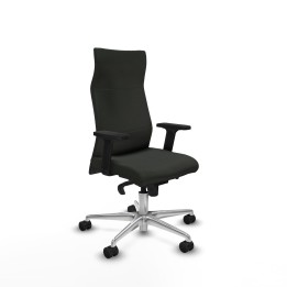Piqueras y Crespo Albacete dirección sincro bali negro brazos 2D base aluminio ruedas 65 nailon