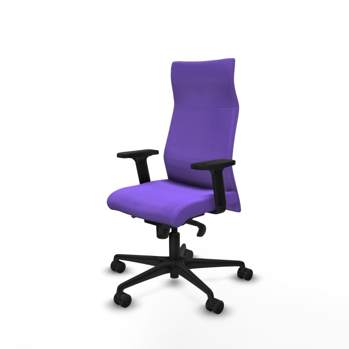 Piqueras y Crespo Albacete dirección sincro bali lila brazos 2D base nailon ruedas 65 nailon