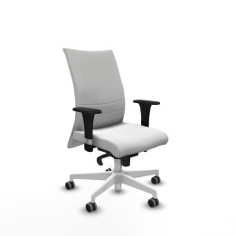 Piqueras y Crespo Albacete confidente sincro bali blanco brazos 1D base blanca ruedas 65mm engomadas