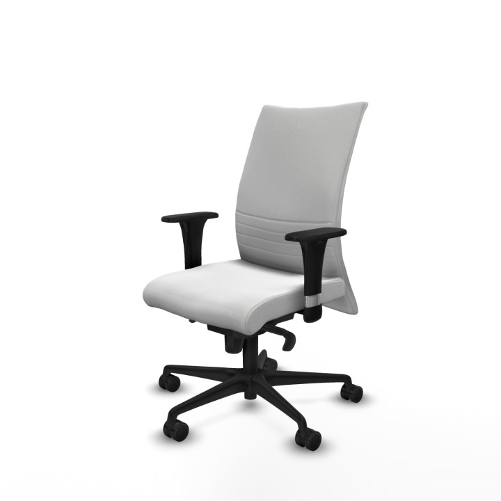 Piqueras y Crespo Albacete confidente sincro bali blanco brazos 1D base nailon ruedas 65 mm nailon