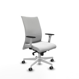 Piqueras y Crespo Albacete confidente sincro bali blanco brazos 1D blancos base blanca ruedas 65mm engomadas