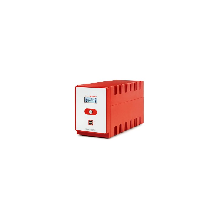 SAI SALICRU SPS 1200 SOHO+ IEC SISTEMA DE ALIMENTACION ININTERRUMPIDA 1200 VA DOBLE CARGADOR USB 647CA000010