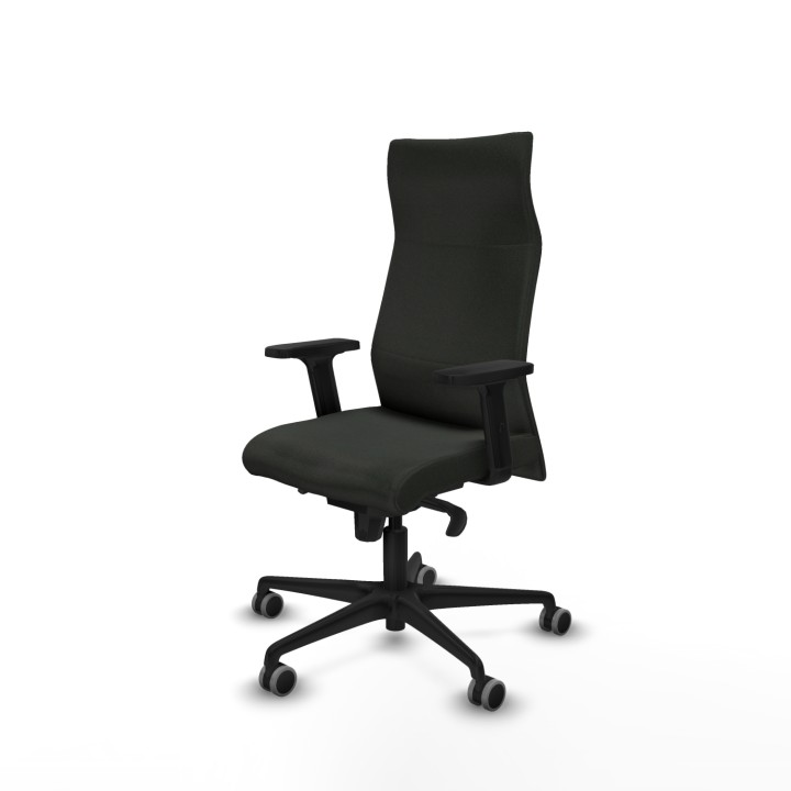 Piqueras y Crespo Albacete dirección sincro bali negro brazos 2D base nailon ruedas 65 engomadas