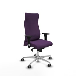 Piqueras y Crespo Albacete dirección sincro bali morado brazos 1D cromados base aluminio ruedas 65 engomadas