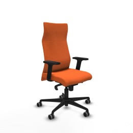 Piqueras y Crespo Albacete dirección sincro bali naranja brazos 2D base nailon ruedas 65 engomadas
