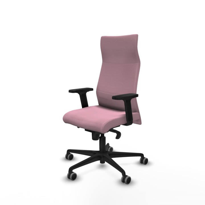 Piqueras y Crespo Albacete dirección sincro bali rosa brazos 2D base nailon ruedas 65 engomadas