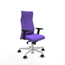 Piqueras y Crespo Albacete dirección sincro bali lila brazos 2D base blanca ruedas 65 nailon