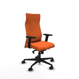 Piqueras y Crespo Albacete dirección sincro bali naranja brazos 2D base nailon ruedas 65 nailon