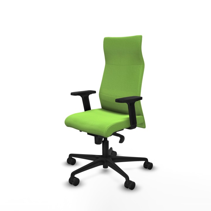 Piqueras y Crespo Albacete dirección sincro bali pistacho brazos 2D base nailon ruedas 65 nailon