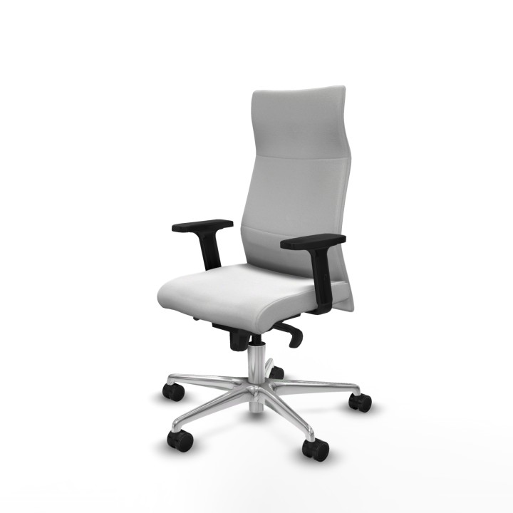 Piqueras y Crespo Albacete dirección sincro bali blanco brazos 2D base aluminio ruedas 65 nailon