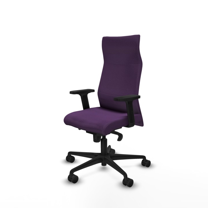 Piqueras y Crespo Albacete dirección sincro bali morado brazos 2D base nailon ruedas 65 nailon