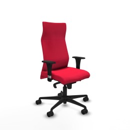 Piqueras y Crespo Albacete XL sincro bali rojo brazos 1D base nailon ruedas 65 mm nailon