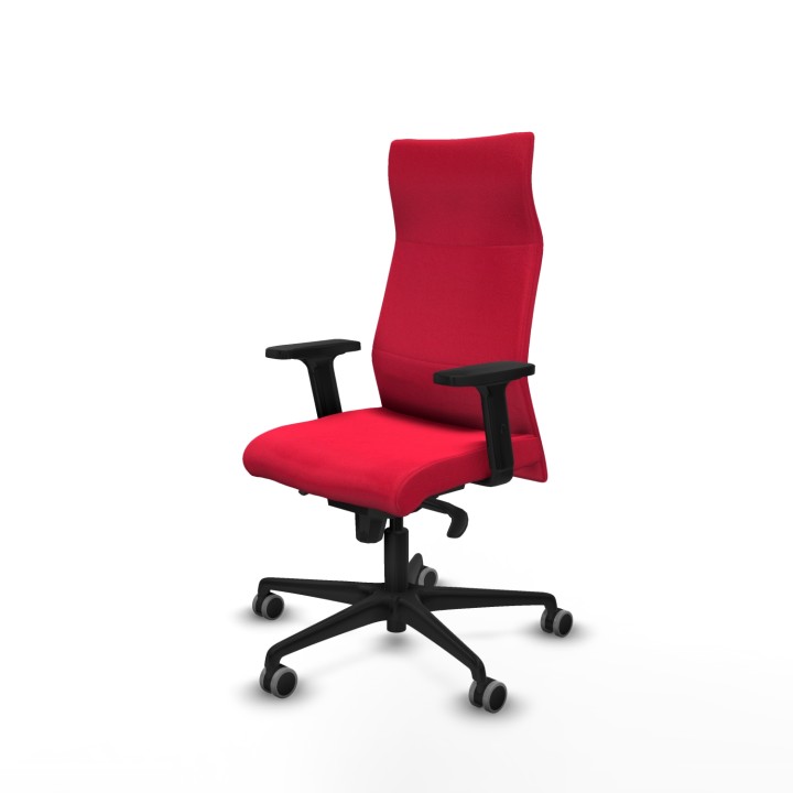 Piqueras y Crespo Albacete dirección sincro bali rojo brazos 2D base nailon ruedas 65 engomadas