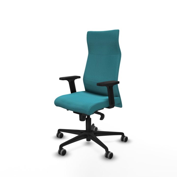 Piqueras y Crespo Albacete dirección sincro bali turquesa brazos 2D base nailon ruedas 65 engomadas