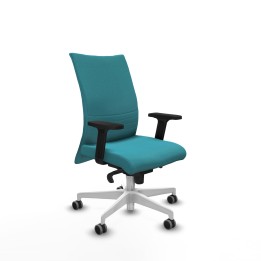 Piqueras y Crespo Albacete confidente sincro bali turquesa brazos 2D base blanca ruedas 65mm engomadas