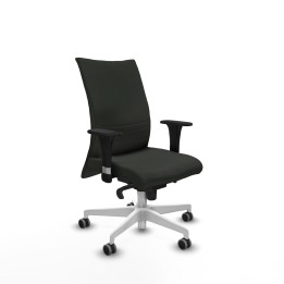 Piqueras y Crespo Albacete confidente sincro bali negro brazos 1D base blanca ruedas 65mm engomadas