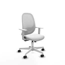 Piqueras y Crespo Cilanco blanca sincro malla blanca bali blanco brazos blancos base blanca ruedas 65mm nailon