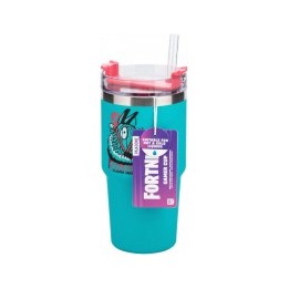 Taza térmica y pajita Fortnite de 600ml