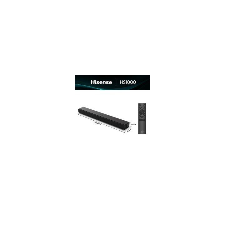 Hisense HS1000 Negro 2.0 canales 120 W