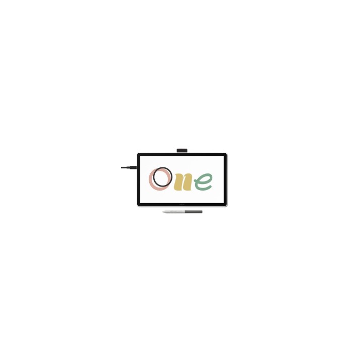 Wacom One 14 tableta digitalizadora Negro, Blanco 2540 líneas por pulgada 309 x 174 mm USB
